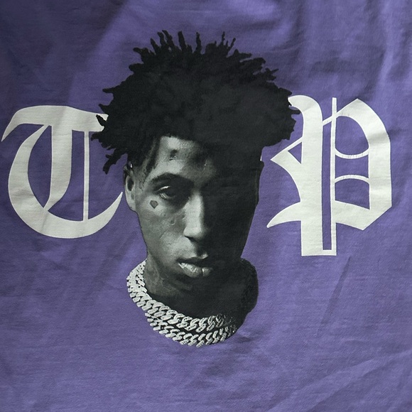 Nba Youngboy Vlone Tee-Shirt - Picture 3 of 4